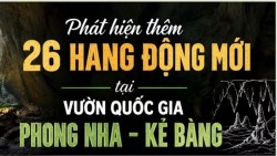 Phát hiện 26 hang động mới tại Phong Nha-Kẻ Bàng