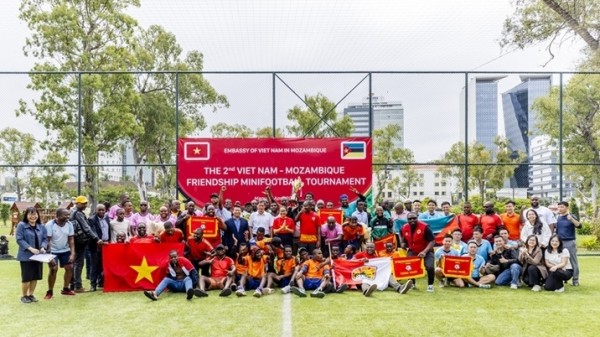 The second Friendship Football Tournament and April 30th celebration in Mozambique