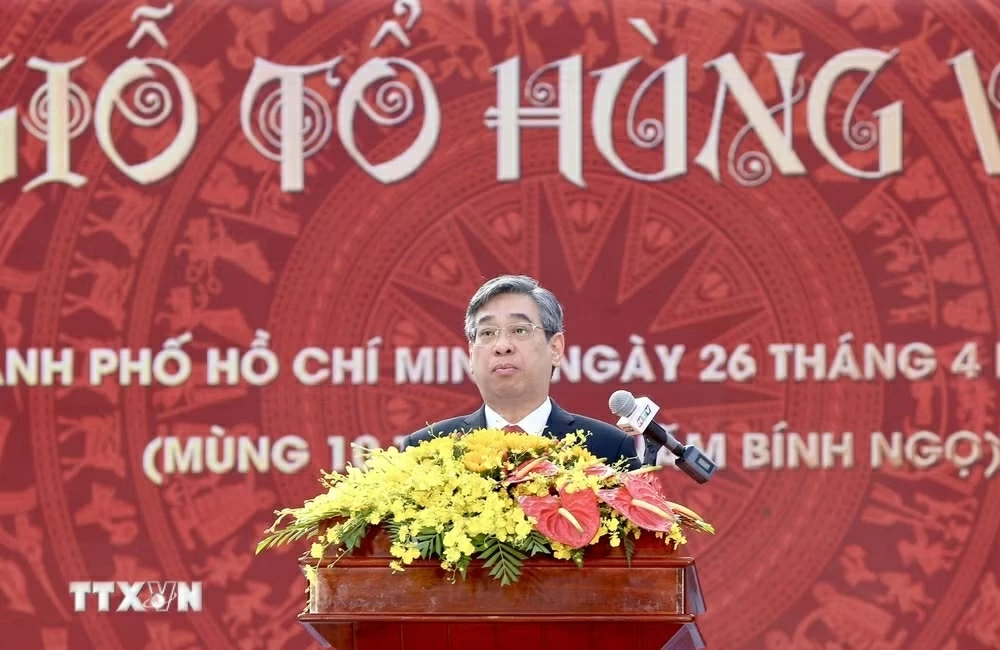 Thành phố Hồ Chí Minh: Dâng hương Quốc Tổ, khơi dậy niềm tự hào dân tộc Thành phố Hồ Chí Minh: Dâng hương Quốc Tổ, khơi dậy niềm tự hào dân tộc