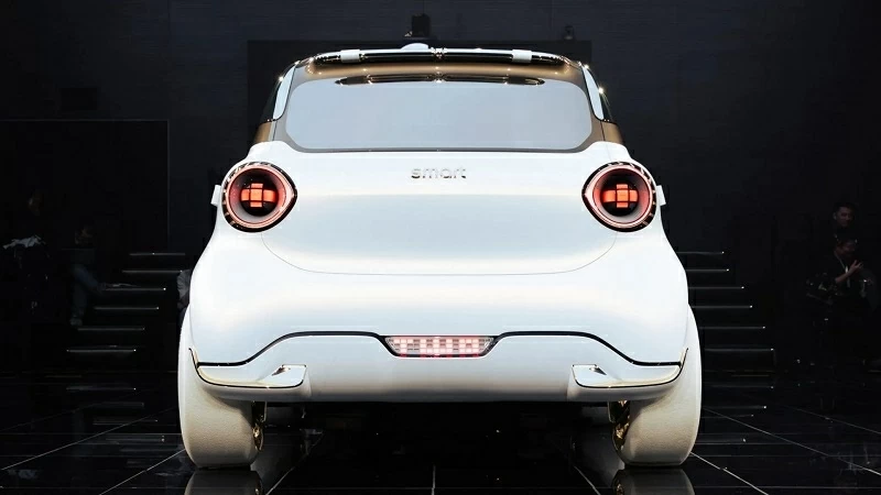 Phía sau của Smart #2 Concept. Phía sau của Smart #2 Concept.