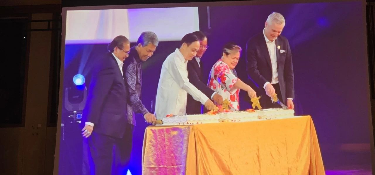 Tiệc Gala có sự tham dự của các Bộ trưởng và đại diện đến từ các quốc gia thành viên ASEAN và European Union. (Nguồn: asean.org) Tiệc Gala có sự tham dự của các Bộ trưởng và đại diện đến từ các quốc gia thành viên ASEAN và European Union. (Nguồn: asean.org)
