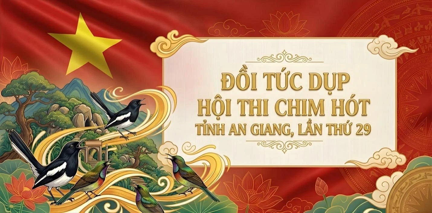 Đồi Tức Dụp là địa điểm tổ chức Hội thi chim hót tỉnh An Giang lần thứ 29 năm 2026 Đồi Tức Dụp là địa điểm tổ chức Hội thi chim hót tỉnh An Giang lần thứ 29 năm 2026