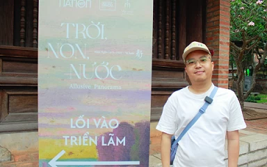 Triển lãm tranh Hàm Nghi thu hút khách quốc tế Triển lãm tranh Hàm Nghi thu hút khách quốc tế