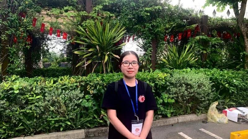 Chị Hương – Đại diện Ban Tổ chức.