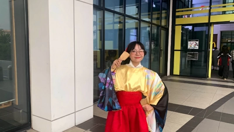 Hà Chi - thành viên đội nhảy Kính Vạn Hoa