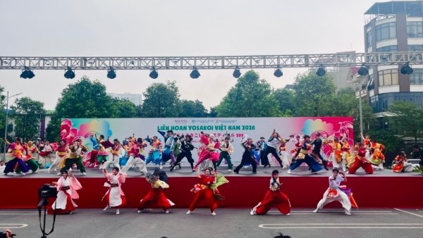 Bùng nổ sắc màu Yosakoi Việt – Nhật 2026: Khi những nhịp nhảy kết nối hai nền văn hóa