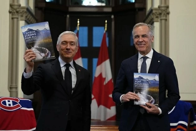 Thủ tướng Canada vạch chiến lược tăng cường nội lực trong bối cảnh bất ổn toàn cầu. (Nguồn: The Canadian Press)