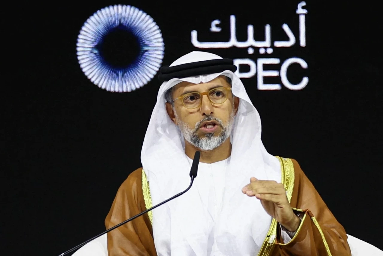 Ông Suhail Mohamed al-Mazrouei giải thích về quyết định chính sách năng lượng của UAE. (Nguồn: Arabian Gulf Business Insight)