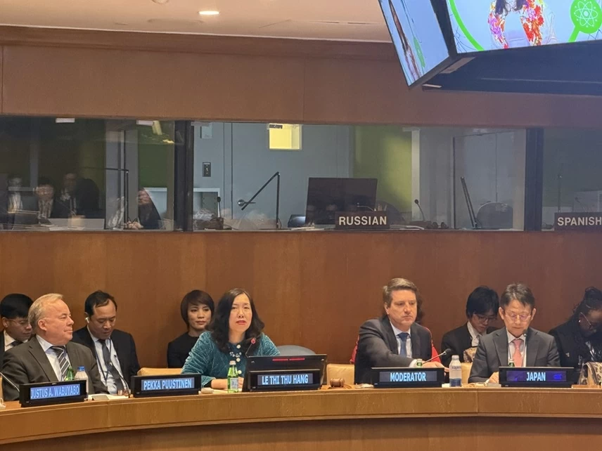 Việt Nam chủ trì Tọa đàm về sử dụng hòa bình năng lượng hạt nhân bên lề Hội nghị kiểm điểm Hiệp ước không phổ biến vũ khí hạt nhân lần thứ 11