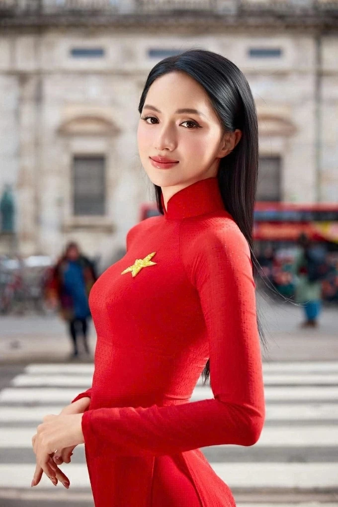 Ca sĩ Hòa Minzy và dàn Hoa hậu khoe sắc thắm với áo dài, rạng rỡ chào mừng ngày 30/4