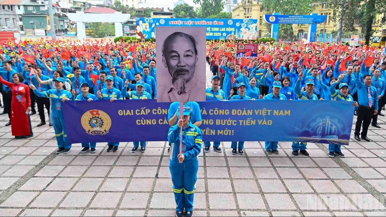 Ngày Quốc tế Lao động (1/5): Khơi dậy mạnh mẽ khát vọng cống hiến của giai cấp công nhân