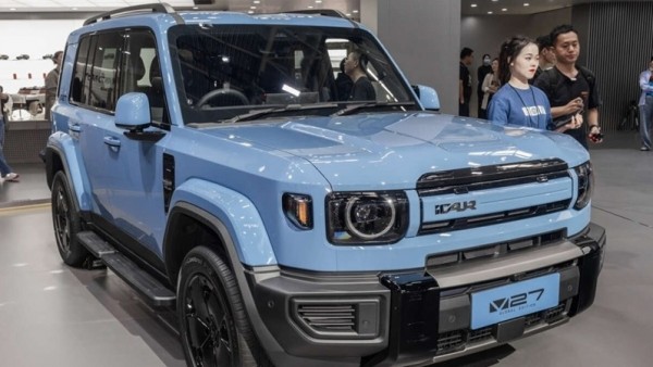 Cận cảnh SUV địa hình iCaur V27 vừa ra mắt tại Trung Quốc