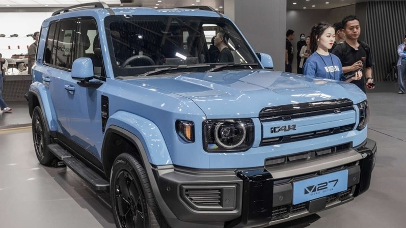 Cận cảnh SUV địa hình iCaur V27 vừa ra mắt tại Trung Quốc