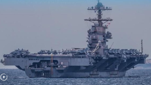 Một tàu sân bay Mỹ rời Trung Đông, Tổng thống Trump tuyên bố chiến dịch quân sự chống lại Iran 'chấm dứt'