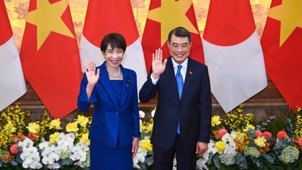 Thủ tướng Lê Minh Hưng chủ trì lễ đón chính thức Thủ tướng Nhật Bản Takaichi Sanae