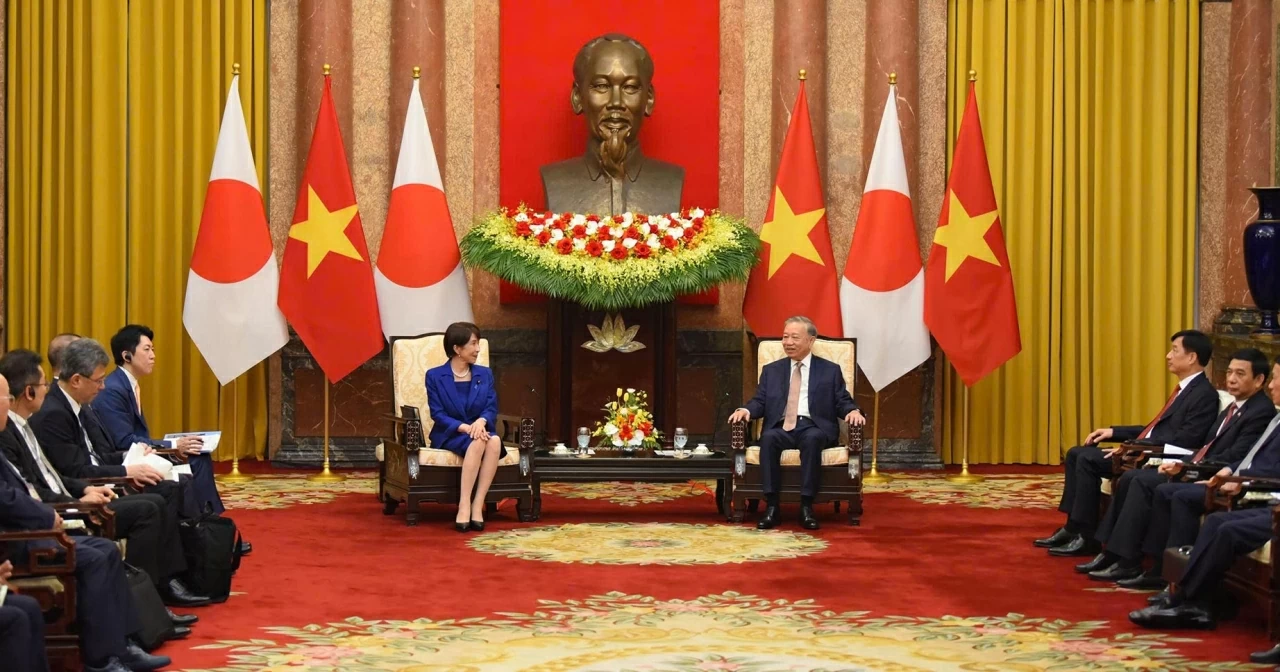 Tổng Bí thư, Chủ tịch nước Tô Lâm và Thủ tướng Takaichi đã trao đổi và nhất trí phối hợp chặt chẽ tại các diễn đàn khu vực và quốc tế như Liên hợp quốc, ASEAN, tiểu vùng Mê Công… Tổng Bí thư, Chủ tịch nước Tô Lâm và Thủ tướng Takaichi đã trao đổi và nhất trí phối hợp chặt chẽ tại các diễn đàn khu vực và quốc tế như Liên hợp quốc, ASEAN, tiểu vùng Mê Công…