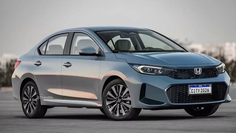 Honda City 2026 chốt lịch ra mắt tại Ấn Độ với loạt nâng cấp mới