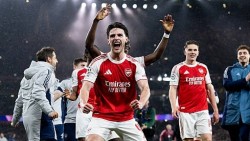 Declan Rice nói gì sau khi Arsenal giành vé chung kết Champions League