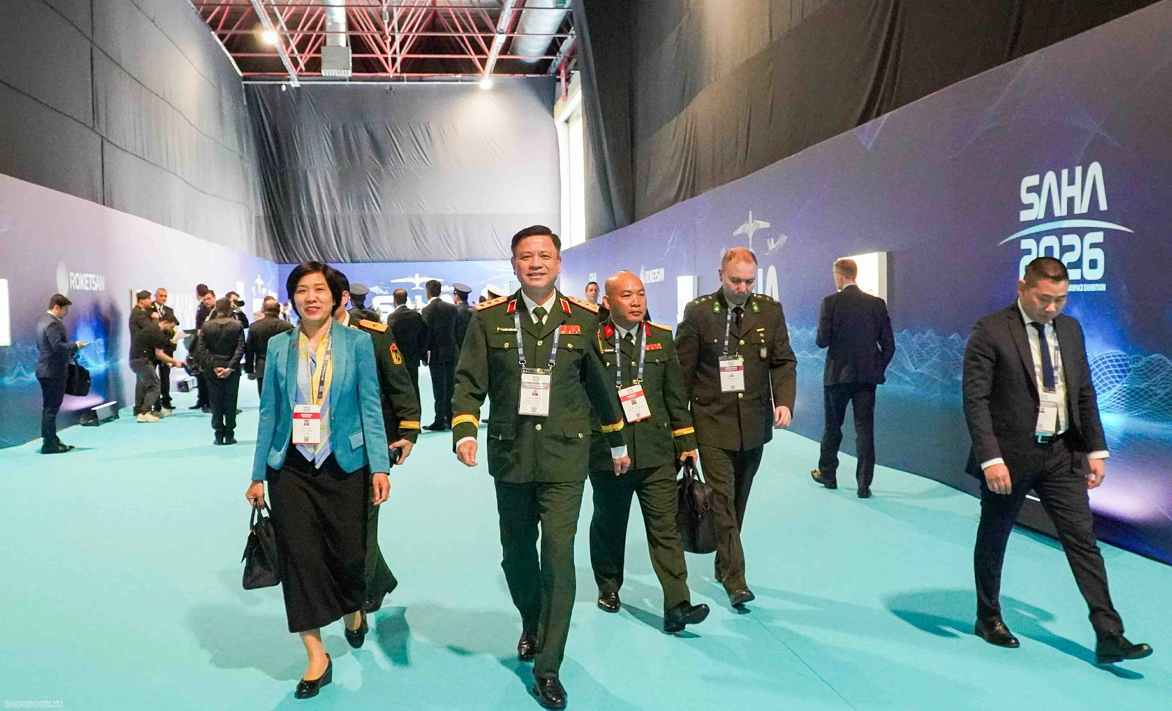Việt Nam dự Triển lãm Quốc phòng và Hàng không vũ trụ (SAHA) 2026 tại Thổ Nhĩ Kỳ Việt Nam dự Triển lãm Quốc phòng và Hàng không vũ trụ (SAHA) 2026 tại Thổ Nhĩ Kỳ