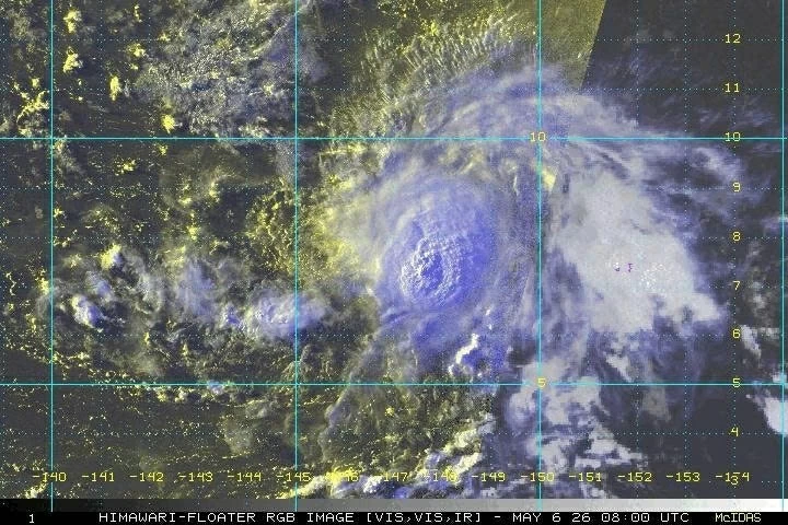 Bão Hagupit xuất hiện trên Thái Bình Dương, lý do ít khả năng vào Biển Đông