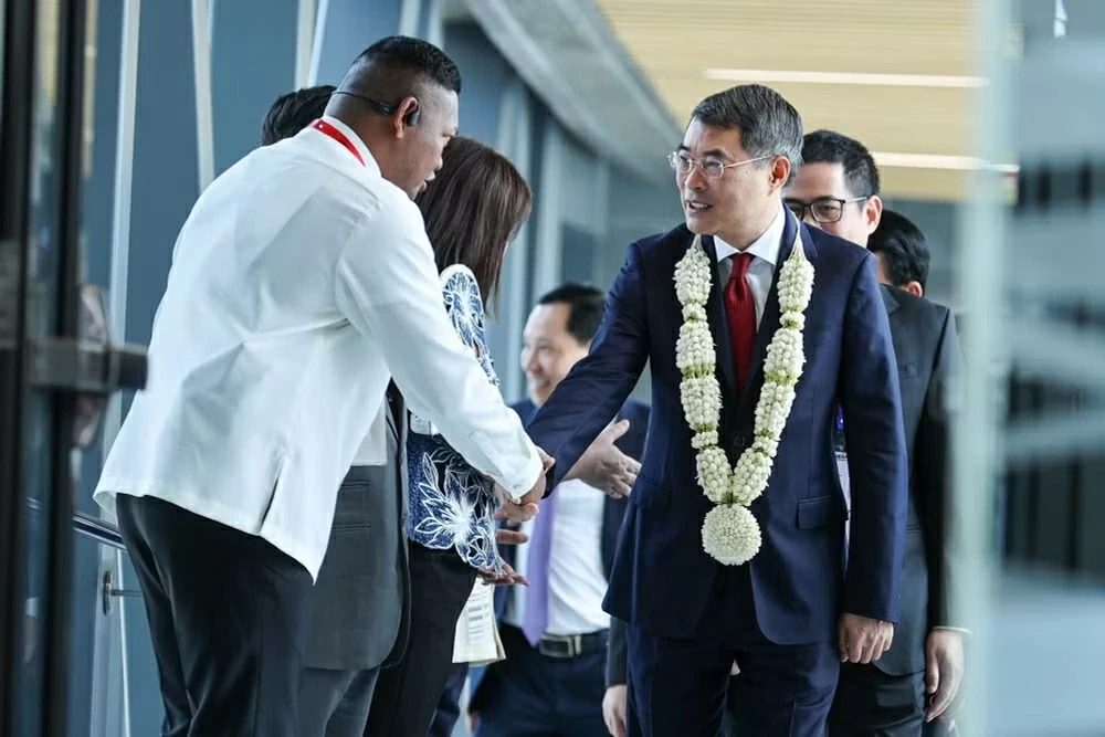 Thủ tướng Lê Minh Hưng tới Cebu dự Hội nghị cấp cao ASEAN lần thứ 48