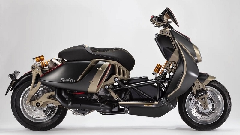 Xe tay ga Italjet Roadster 400 Limited Edition sắp về Việt Nam, giá dự kiến 350 triệu đồng