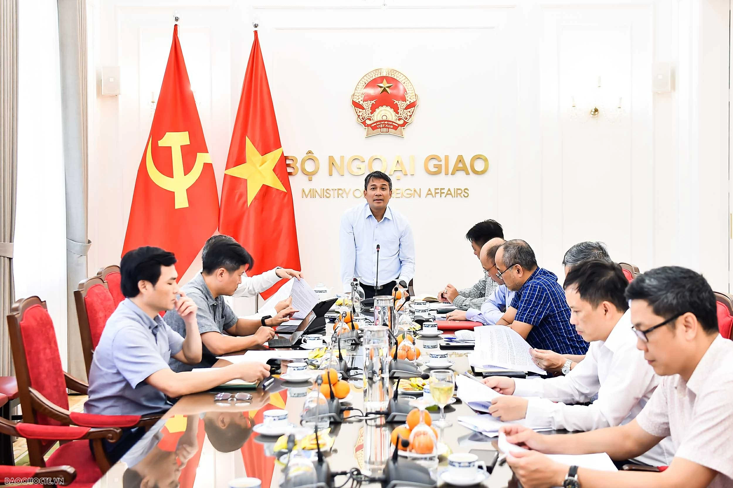 Ban Chỉ đạo phòng, chống tham nhũng, lãng phí, tiêu cực Bộ Ngoại giao họp thường kỳ lần thứ 8 Ban Chỉ đạo phòng, chống tham nhũng, lãng phí, tiêu cực Bộ Ngoại giao họp thường kỳ lần thứ 8