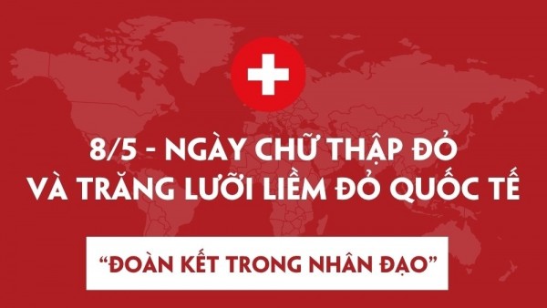 Ngày Chữ thập đỏ quốc tế 8/5: Lan tỏa sức mạnh 'Đoàn kết trong nhân đạo'