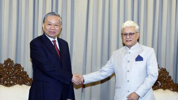 Tổng Bí thư, Chủ tịch nước Tô Lâm tiếp Thống đốc bang Maharashtra
