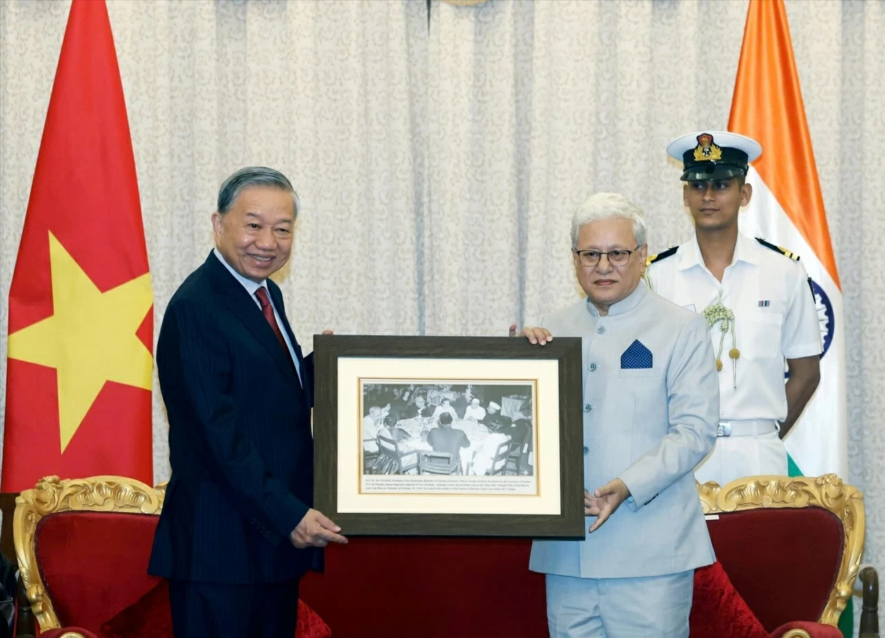 Tổng Bí thư, Chủ tịch nước Tô Lâm tiếp Thống đốc bang Maharashtra