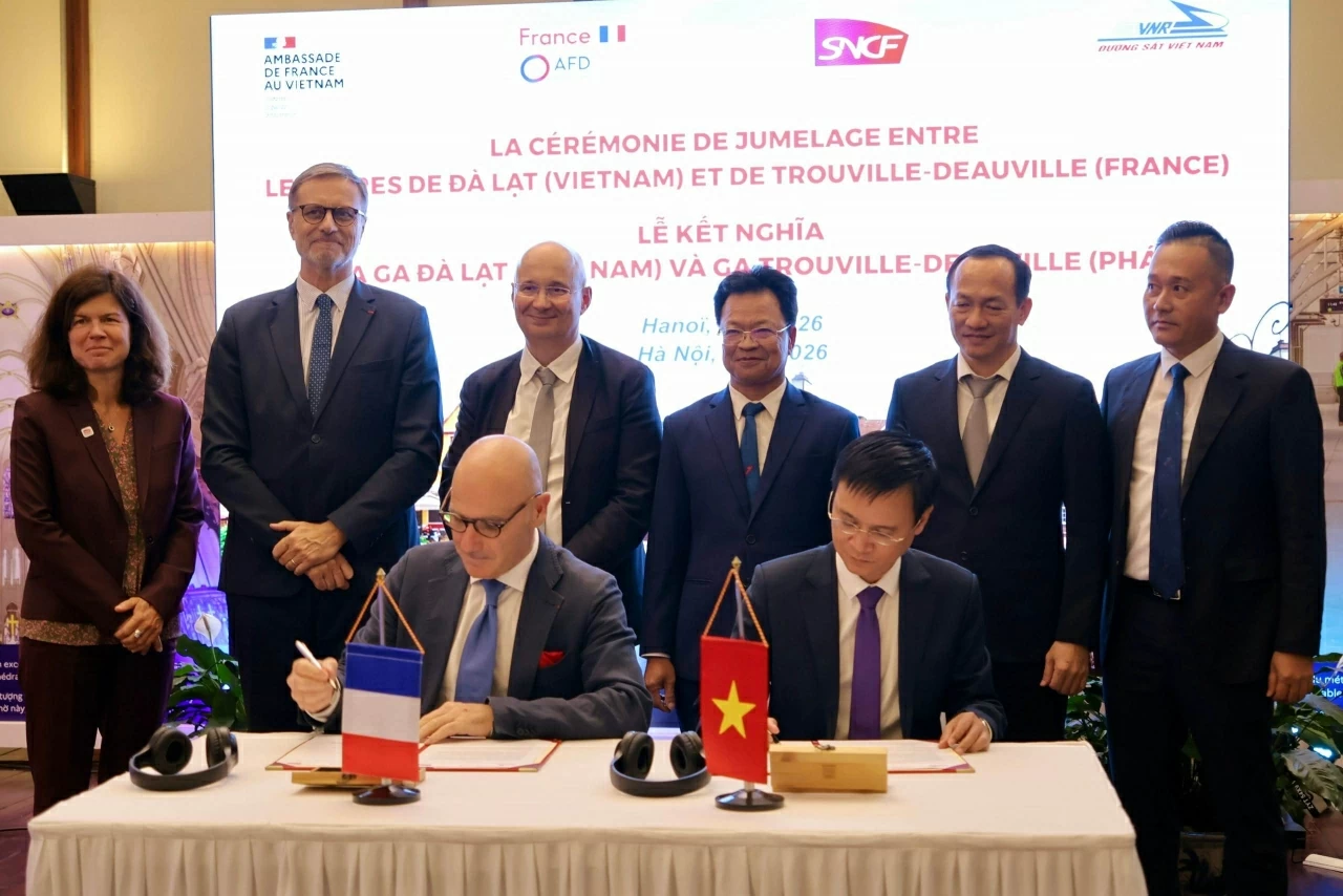Kết nghĩa hai nhà ga Việt-Pháp: Di sản quá khứ, kết nối tương lai