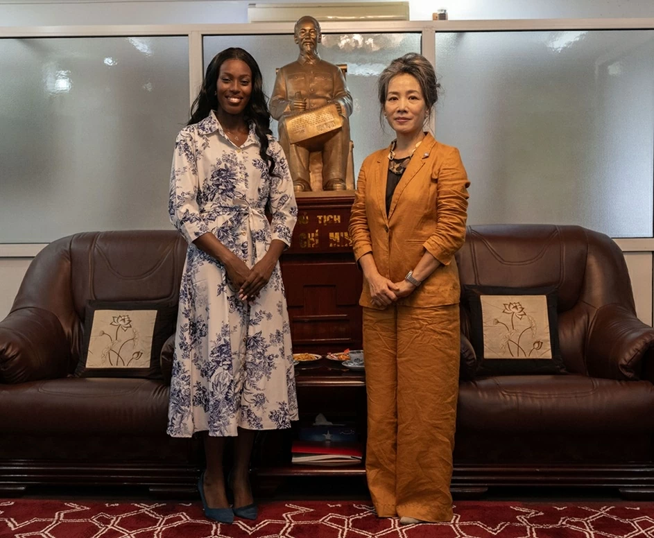 Đại sứ Việt Nam tại Tanzania tiếp Hoa hậu Thế giới Tanzania 2026 trước thềm chung kết Miss World tại Việt Nam