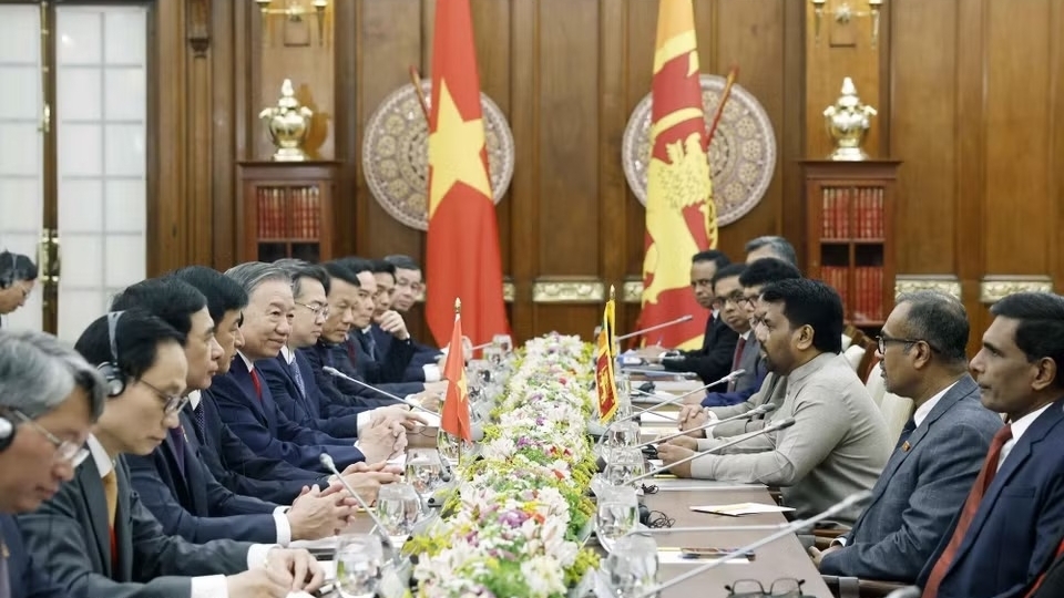 Tổng Bí thư, Chủ tịch nước Tô Lâm hội đàm với Tổng thống Sri Lanka Anura Kumara Dissanayake