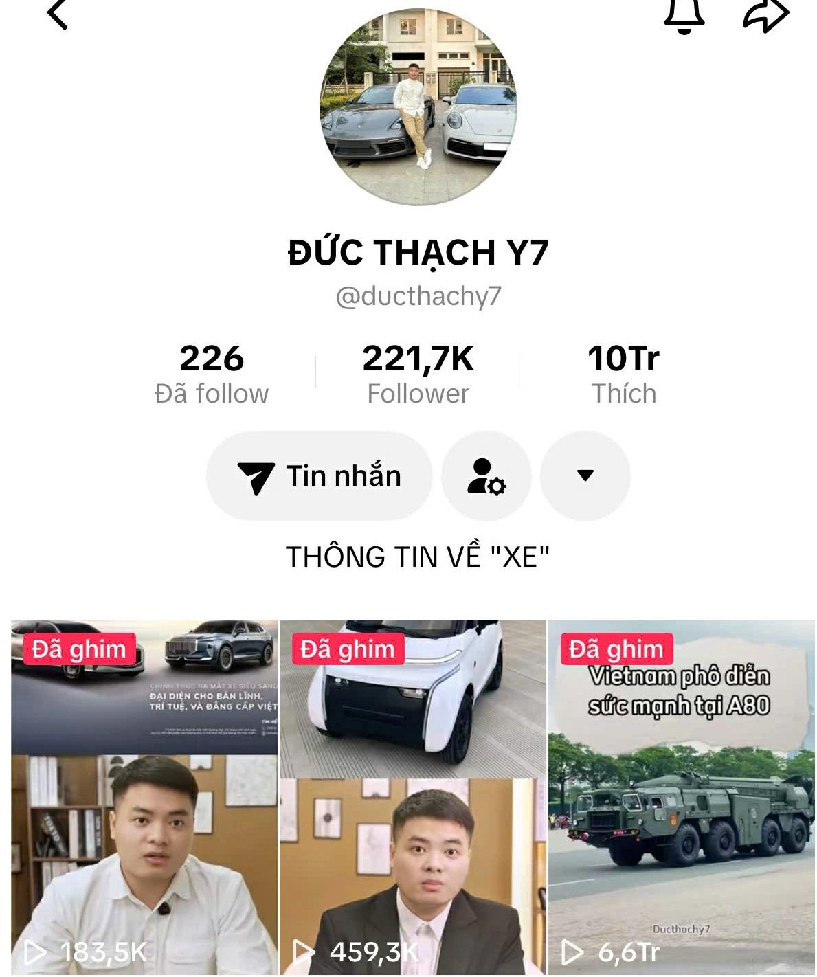 Đức Thạch Y7 cập nhật những chuyển động mới nhất của ngành công nghiệp ô tô thế giới và trong nước.