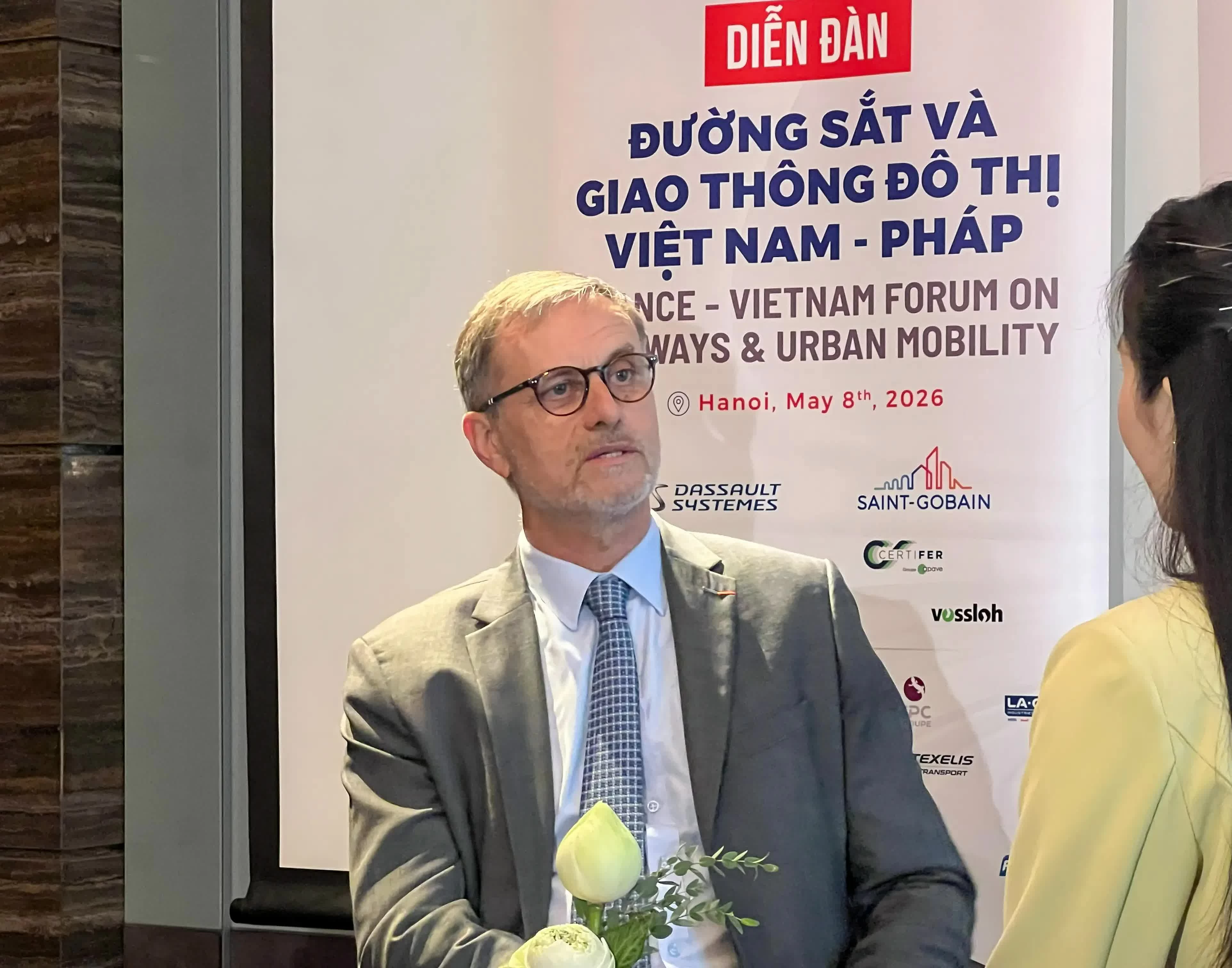 Đưa hợp tác đường sắt trở thành trụ cột mới trong quan hệ Việt Nam-Pháp