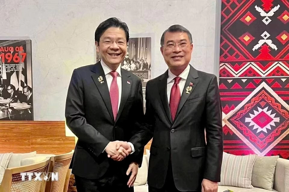 Thủ tướng Chính phủ Lê Minh Hưng tiếp xúc song phương với Lãnh đạo các nước nhân dịp tham dự Hội nghị cấp cao ASEAN lần thứ 48 Thủ tướng Chính phủ Lê Minh Hưng tiếp xúc song phương với Lãnh đạo các nước nhân dịp tham dự Hội nghị cấp cao ASEAN lần thứ 48