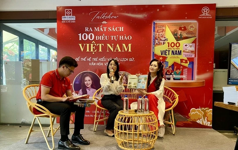 Khơi dậy tình yêu với văn hoá và lịch sử dân tộc qua cuốn sách '100 điều tự hào Việt Nam'