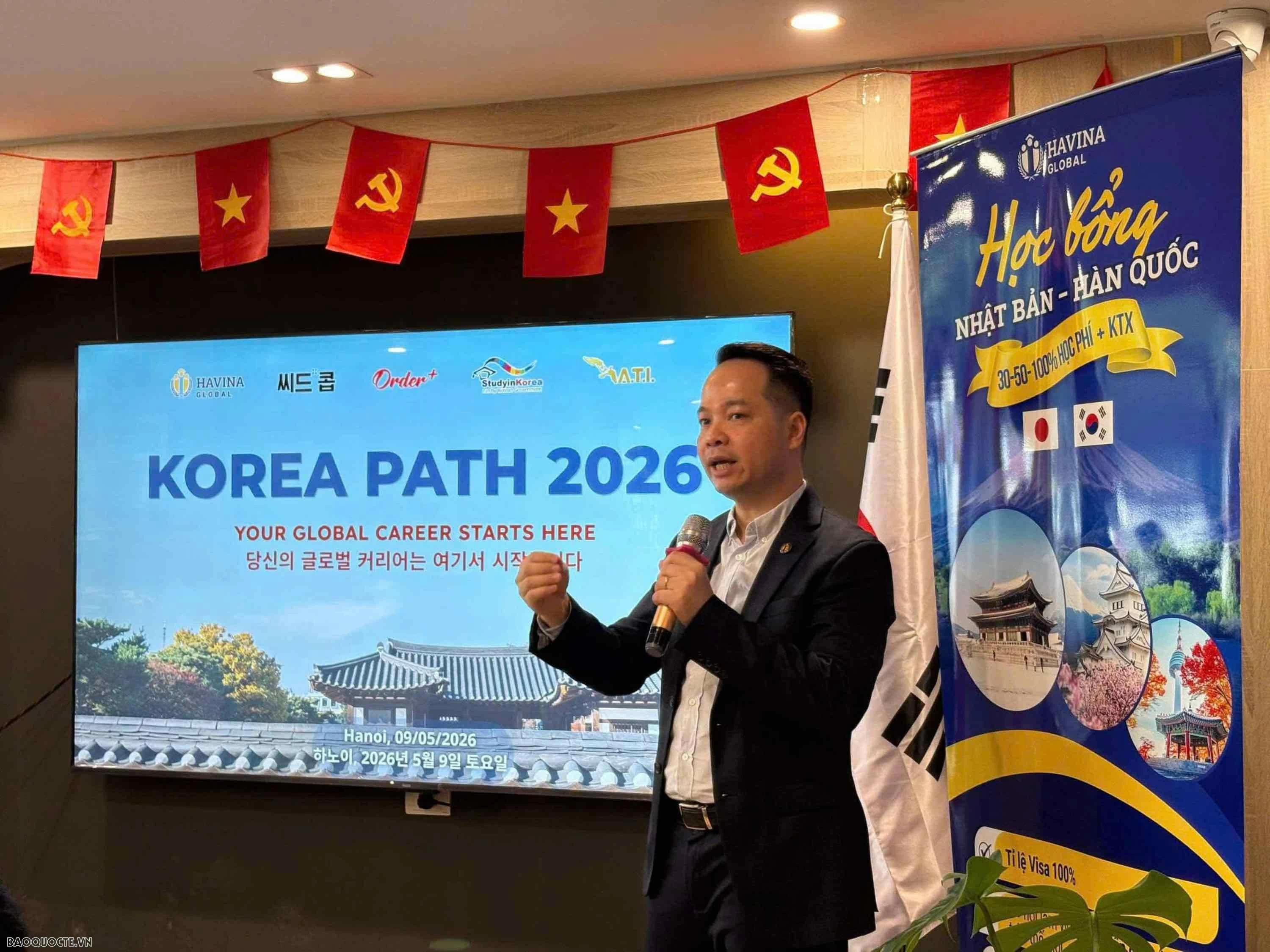 Mở cơ hội cho người trẻ Việt Nam ra thế giới