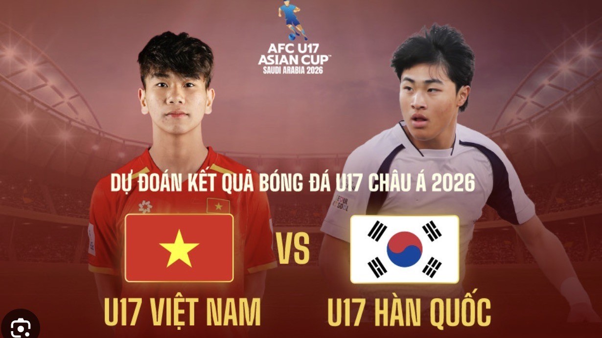 U17 Việt Nam trước ngưỡng cửa World Cup: Hành trình trưởng thành và bài kiểm tra mang tên Hàn Quốc