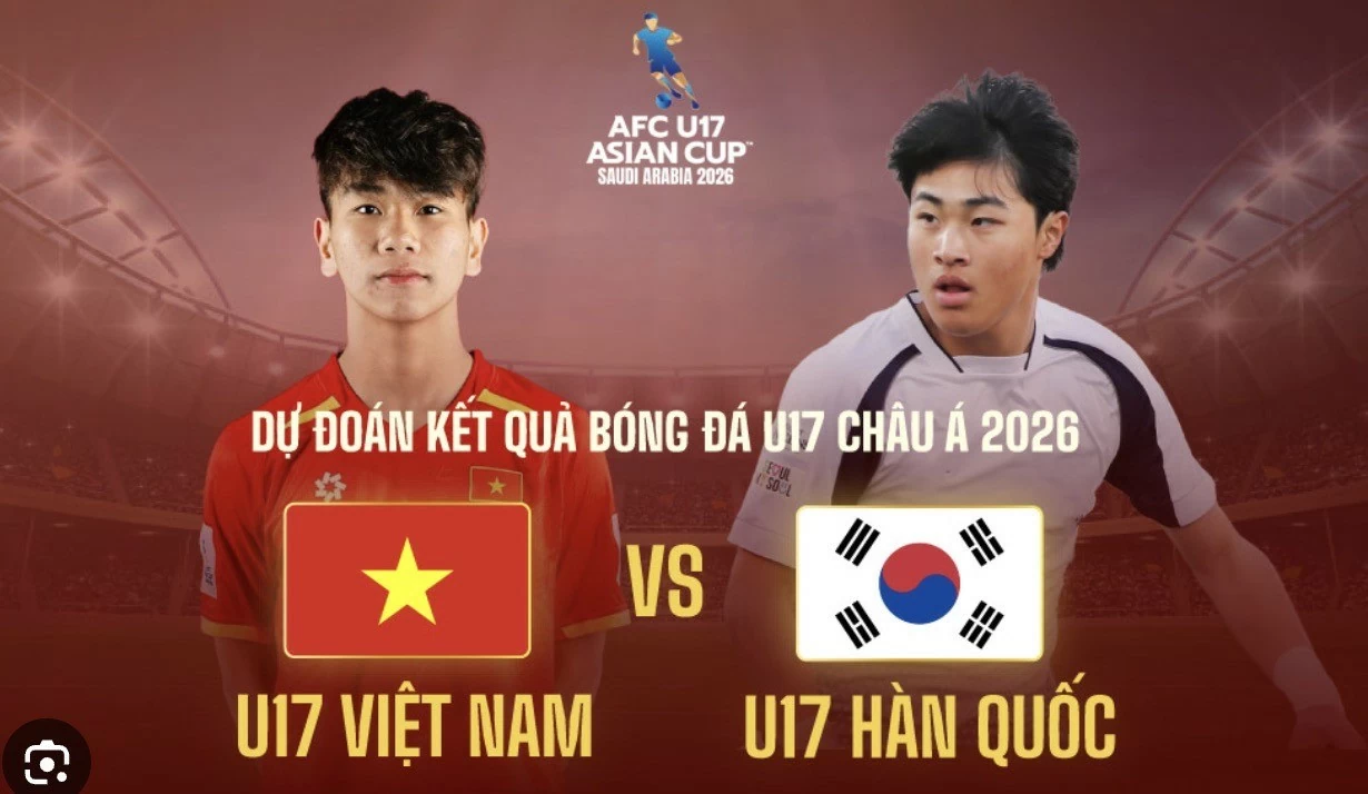 U17 Việt Nam trước ngưỡng cửa World Cup: Hành trình trưởng thành và bài kiểm tra mang tên Hàn Quốc