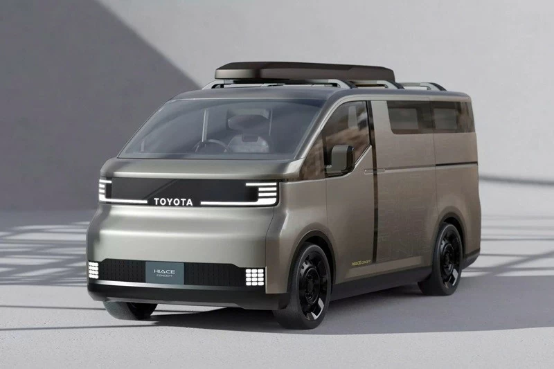 Toyota Hiace mới rục rịch ra mắt với sự lột xác toàn diện