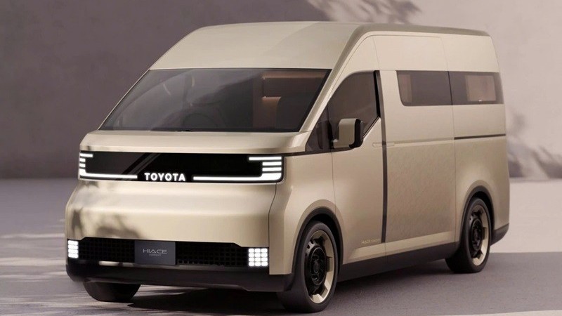 Toyota Hiace mới rục rịch ra mắt với sự lột xác toàn diện