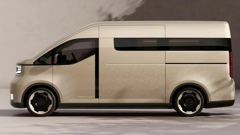 Toyota Hiace mới rục rịch ra mắt với sự lột xác toàn diện