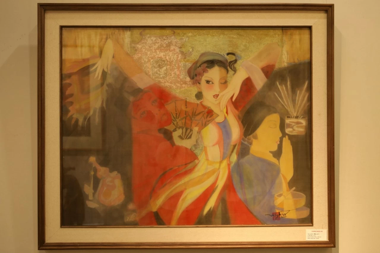 Nhóm nghệ sĩ chụp ảnh lưu niệm cùng các đại biểu tại sự kiện. (Ảnh: Bạch Dương)