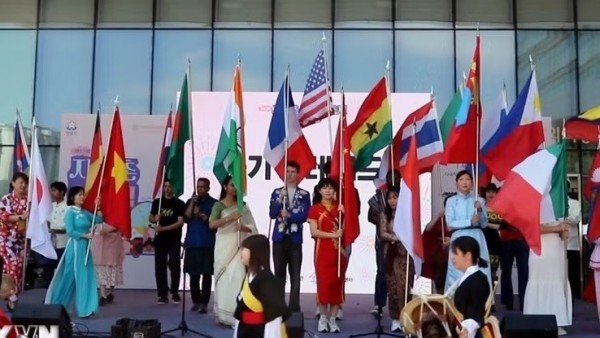 Dấu ấn văn hóa Việt tại Lễ hội Văn hóa toàn cầu Seongnam (Hàn Quốc)