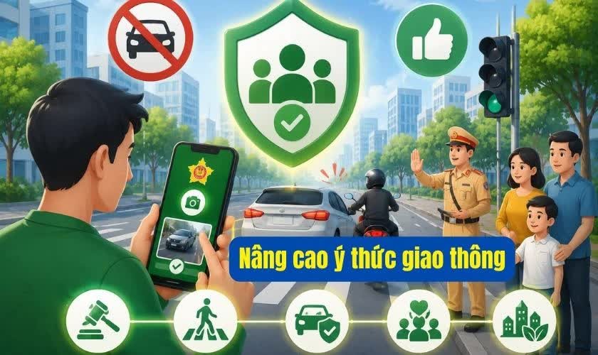 Cách gửi tố cáo hành vi vi phạm ATGT trên VneID hiệu quả