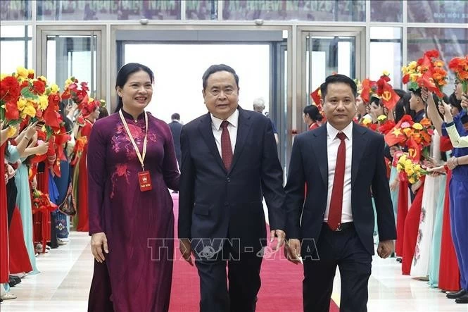 Lãnh đạo Đảng và Nhà nước tham dự Lễ khai mạc trọng thể Đại hội đại biểu Mặt trận Tổ quốc Việt Nam lần thứ XI