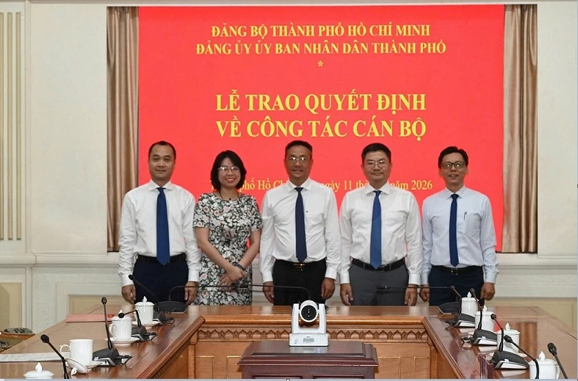 Quyết định công tác cán bộ đối với Đảng ủy Sở Ngoại vụ TP. Hồ Chí Minh