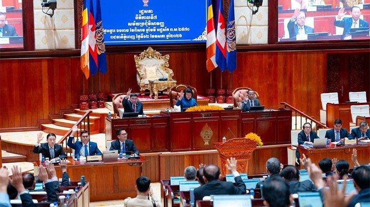 Quốc hội Campuchia thông qua dự thảo luật về nghĩa vụ quân sự bắt buộc với nhiều điểm mới