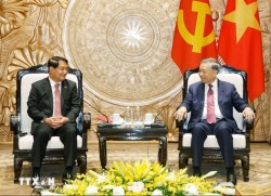 Tổng Bí thư, Chủ tịch nước Tô Lâm tiếp Bí thư Thành ủy, Chủ tịch Hội đồng nhân dân thủ đô Vientiane, Lào